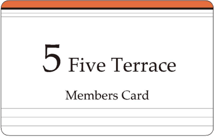 5 Fice Terrace メンバーズカード